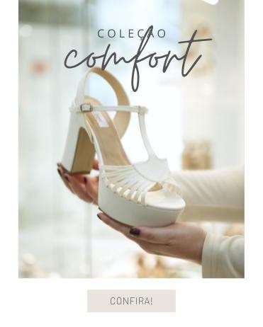sapatos de noiva e festa confortável